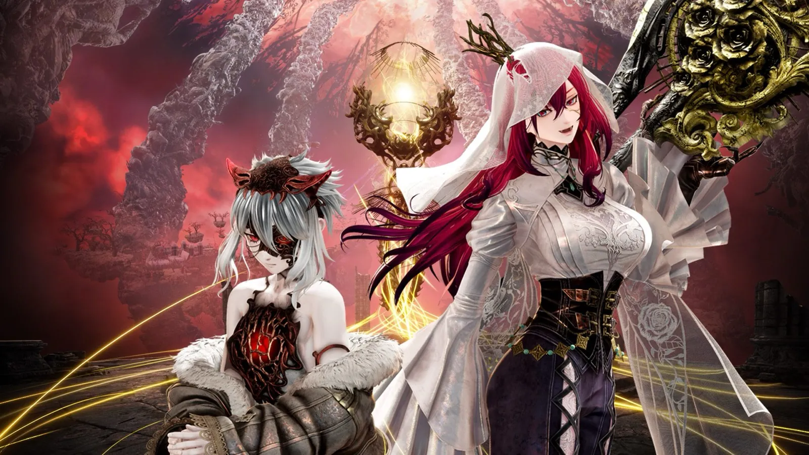 Code Vein II Mask of Idris characters in the Forsaken World