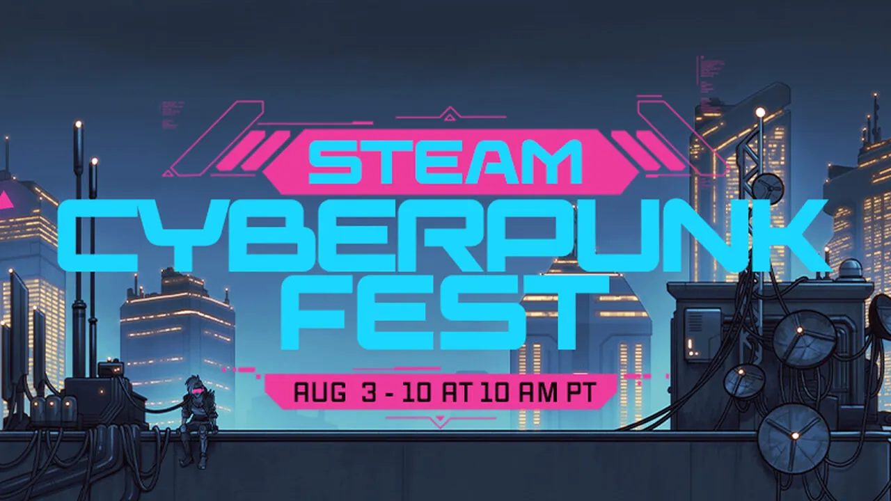Steam Cyberpunk Fest 2026 banner art