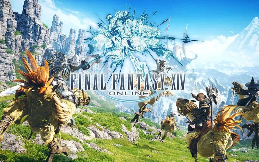 Official key art for Final Fantasy XIV, now available on Nintendo Switch 2