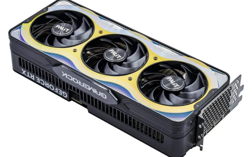 Palit GeForce RTX 5090 Gamerock graphics card, an RTX 50 series model affected by 2026 GPU price increases