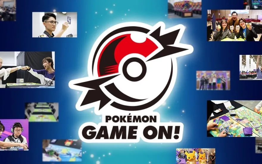 Official key art for the Pokémon Game On! initiative