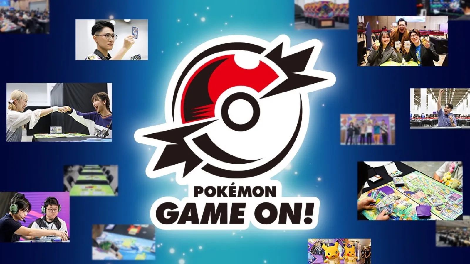 Official key art for the Pokémon Game On! initiative