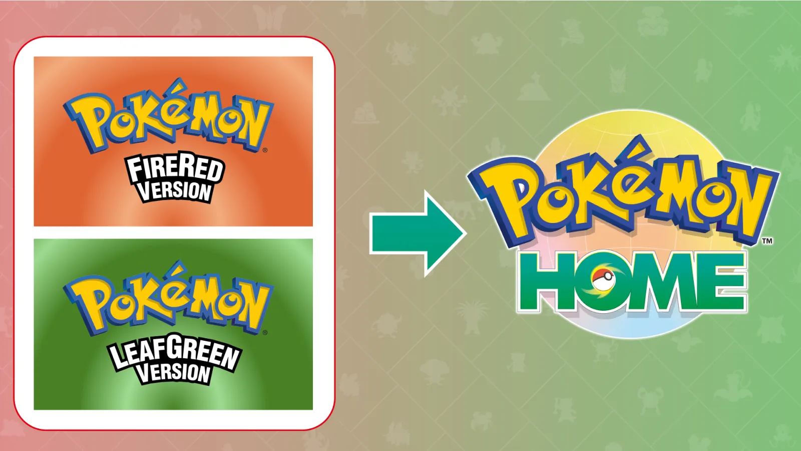 Pokémon HOME promotional key art