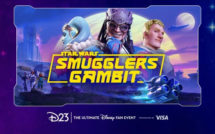 Millennium Falcon: Smugglers Run and Fortnite Join Forces header art