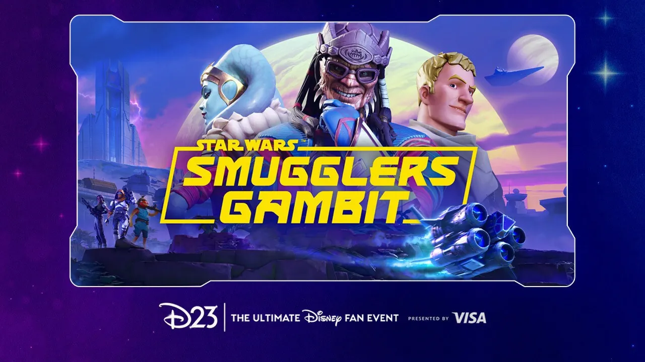 Millennium Falcon: Smugglers Run and Fortnite Join Forces header art