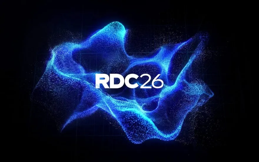 RDC26 graphic for the 2026 Roblox Developers Conference